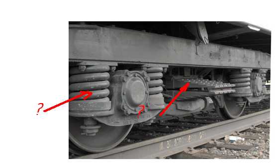 Допускаются излом хомута, листа рессоры или излом пружины в тележках ...